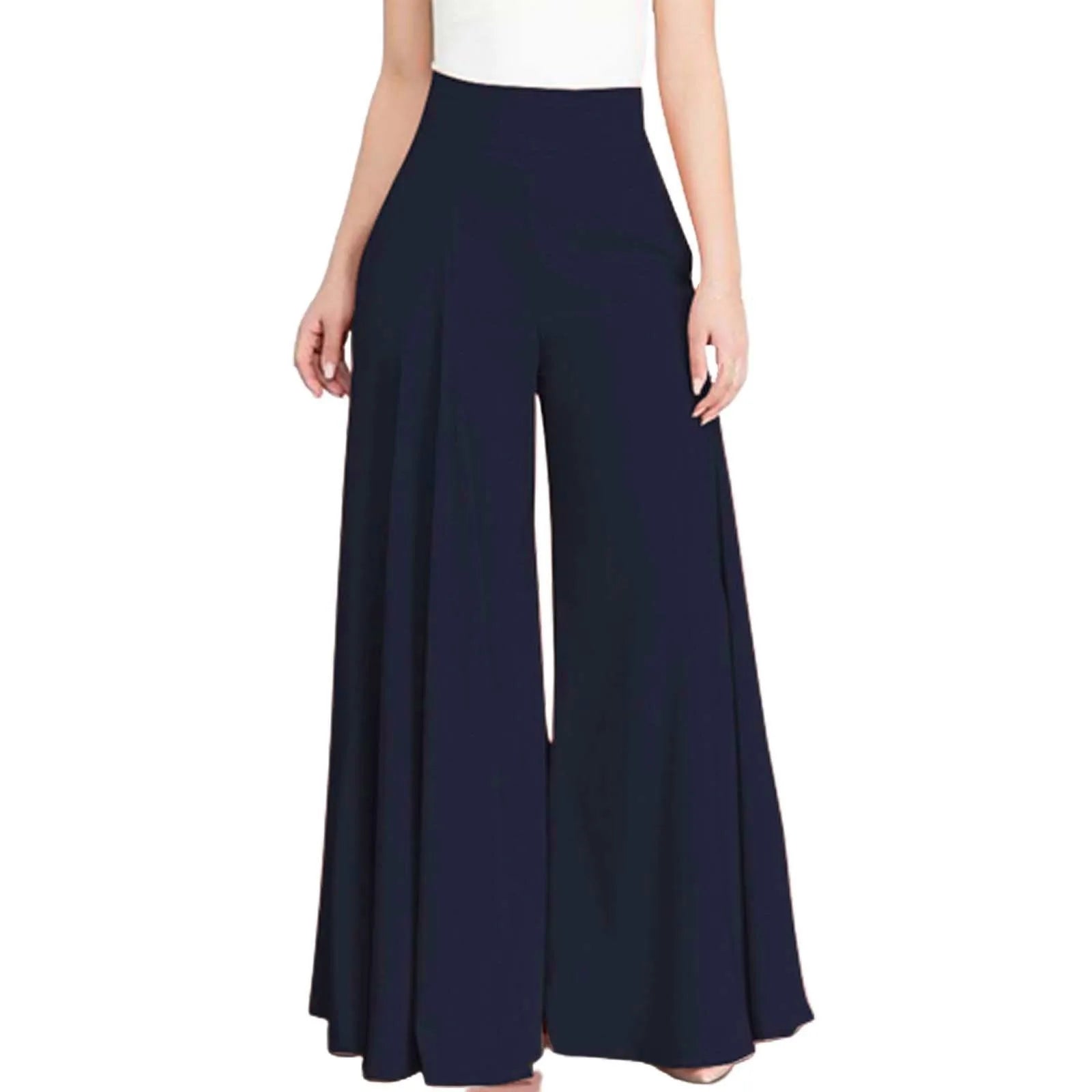 Womens Wide Leg Suit Pants High Waist Dress Pants Casual Comfy Pockets Trousers Floor Mopping Trousers Sweatpants For Women 2024