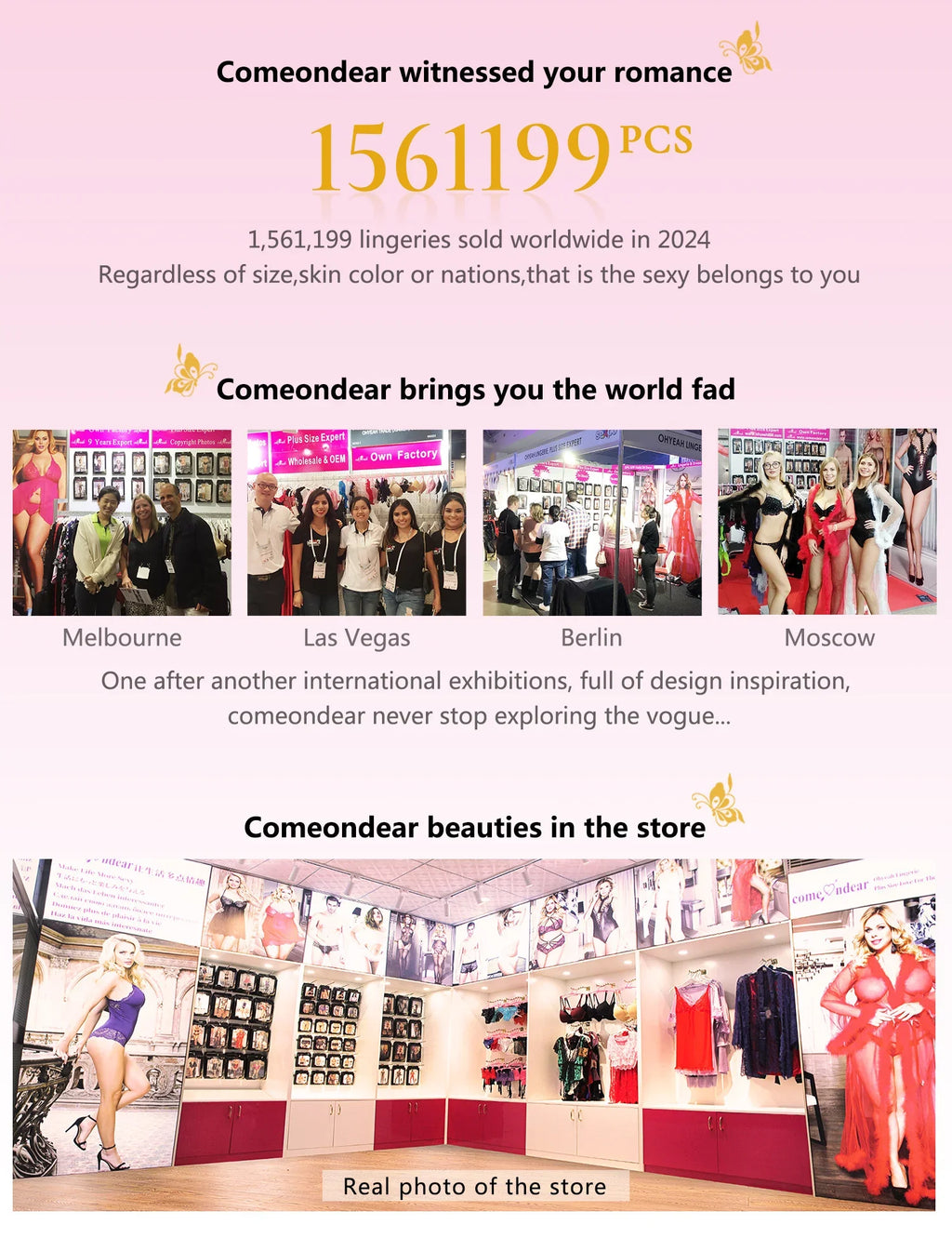 Comeondear High Quality Fashion Jumpsuit Plump Oversized Bodysuit Pajama Lady Black High Neck Leotard Lingerie Long Sleeve Teddy