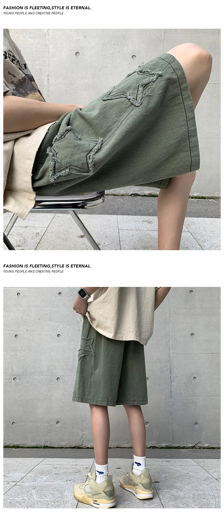 2024 Summer Shorts Men Loose spodenki meskie Vintage Denim Basic SimpleHot Sale High Waist Leisure Ulzzang Streetwear Short