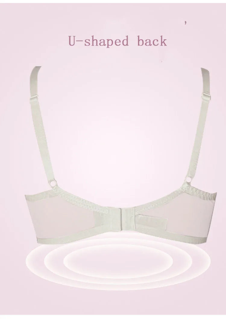 Logirlve Top Ultra-thin Underwear Set Push-up Bra And Panty Sets Hollow Brassiere Gather Sexy Bra Transparent Lace Lingerie Set