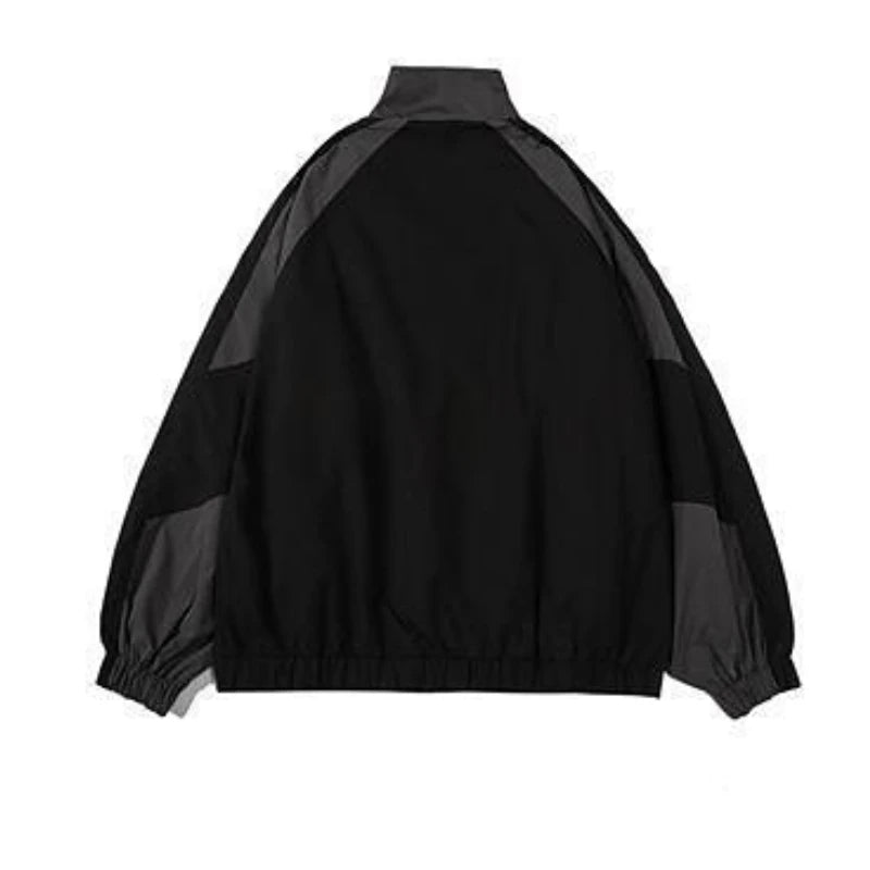 Hip Hop Varsity Jacket Women Y2K Streetwear Patchwork Letter Windbreaker Coats Korean Fashion Spring Summer Thin College Jackets