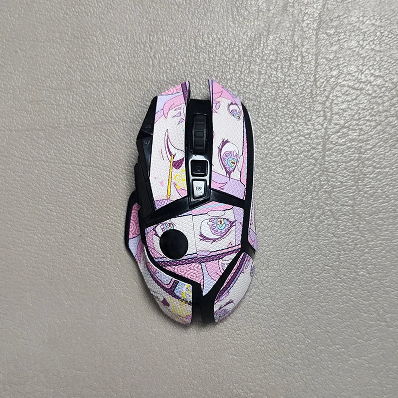 Mouse Grip Tape Skate Sticker Non Slip Suck Sweat Mouse Anti-Slip Sticker For Logitech G502 HERO