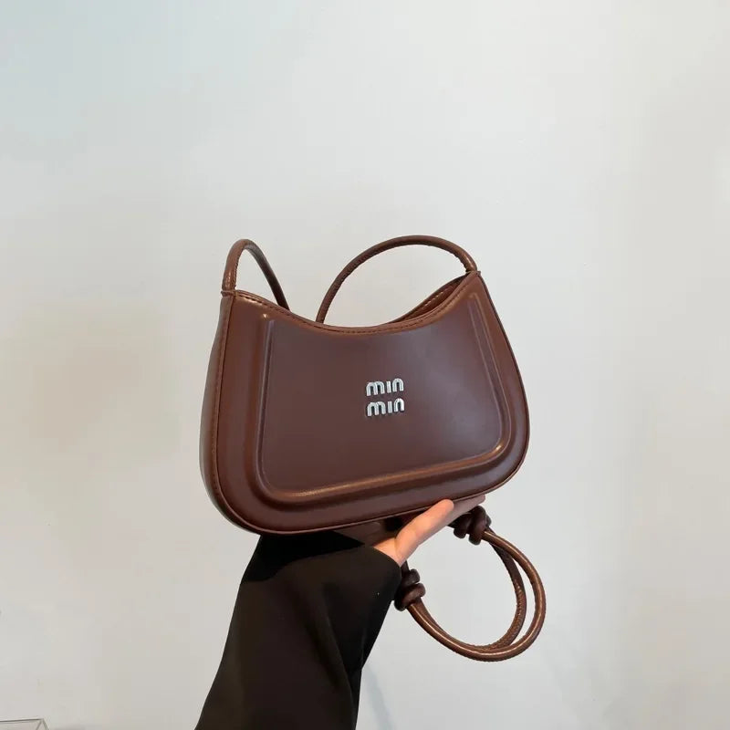 2025 High-End Summer Fashion Dumpling Bag Women Underarm Large Capacity Bag Versatile Simple Single Shoulder Bag Soft Polyester