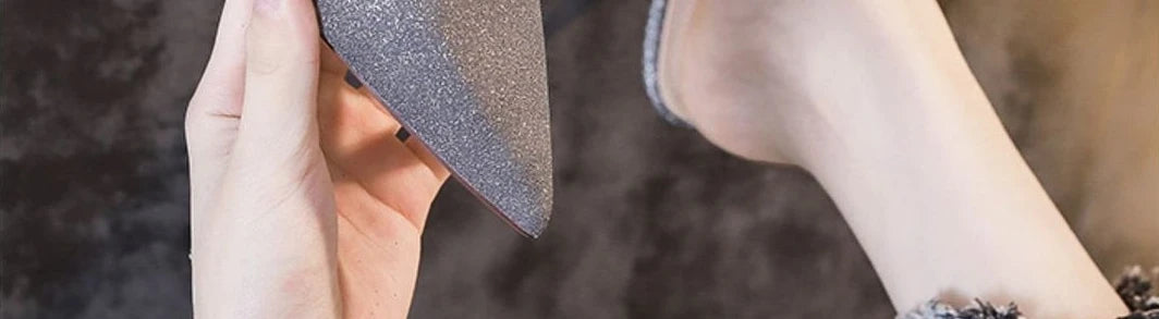 Pointed Toe Sandals for Women Thin Heels Half Pink Woman Shoes High Quality Vip Shoe Cheap Liquidation New Breathable Fashion