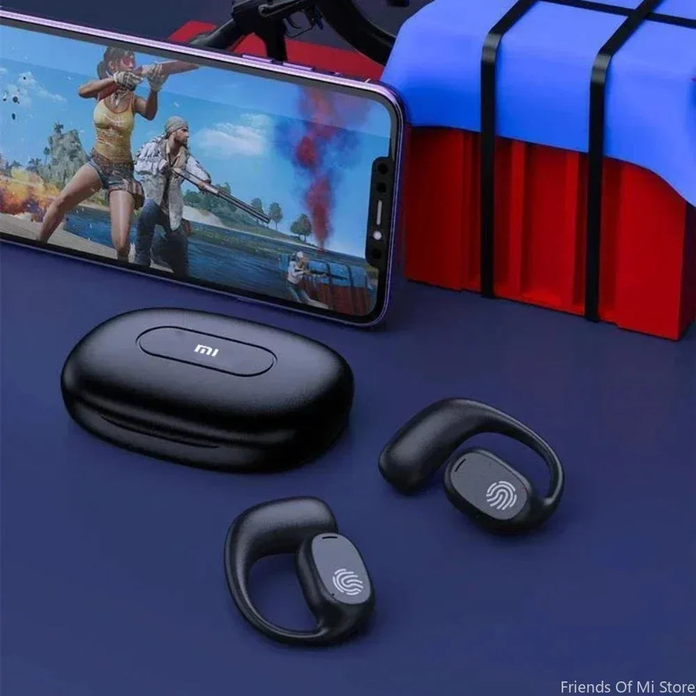 Xiaomi Bone Conduction Earphones Bluetooth5.3 Wireless Sports Earbuds HiFi 9D Stereo Waterproof Touch Control Noise Reduction