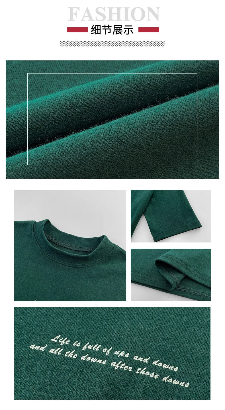 2024 Summer New Style Women's Short Sleeve T-Shirt Loose Fit Korean Version Round Neck Base Layer Top Trendy Women's T-Shirt