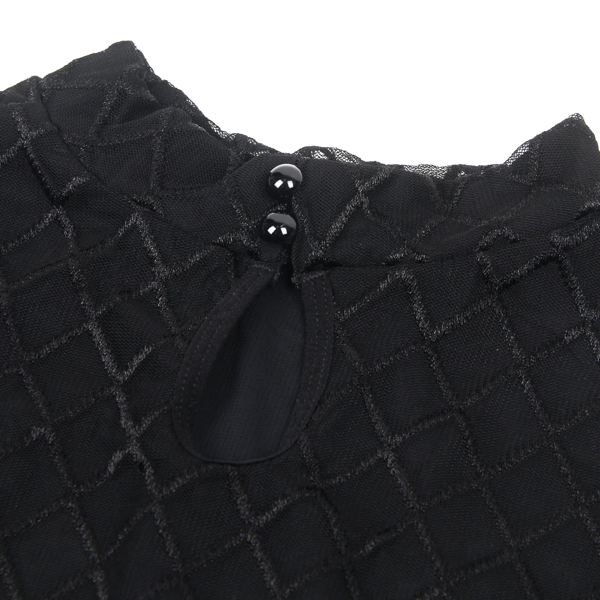 Comeondear High Quality Fashion Jumpsuit Plump Oversized Bodysuit Pajama Lady Black High Neck Leotard Lingerie Long Sleeve Teddy