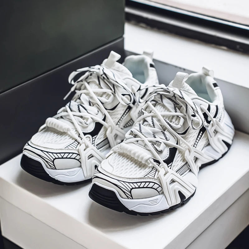 Trend low top Daddy shoes casual sneakers outdoor harbour style