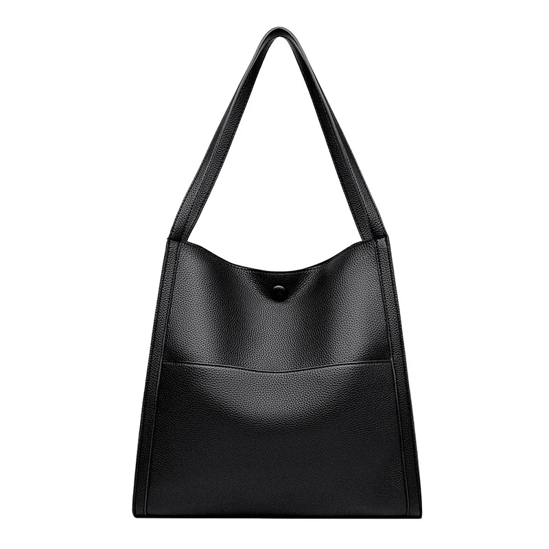 Fashion Soft Leather Handbags for Women Vintage Shoulder Tote Bag Luxury Designer Ladies Large Capacity Purse Bags Sac A Main