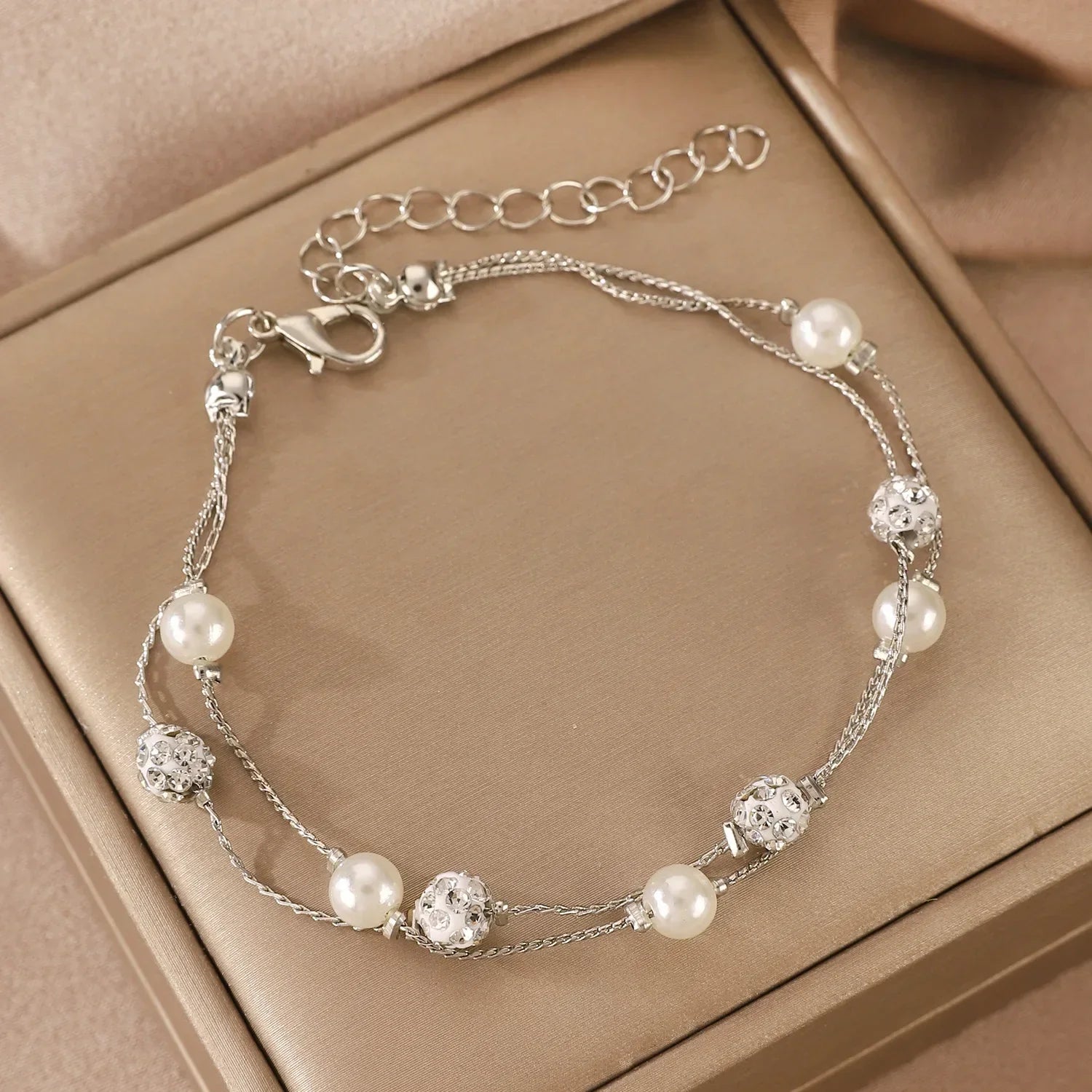 4Pcs/Set Fashion Snake Green Gemstone Bangle Rhinestone Full Metal Bracelet For Women Birthday Party Christmas Gift Jewerly