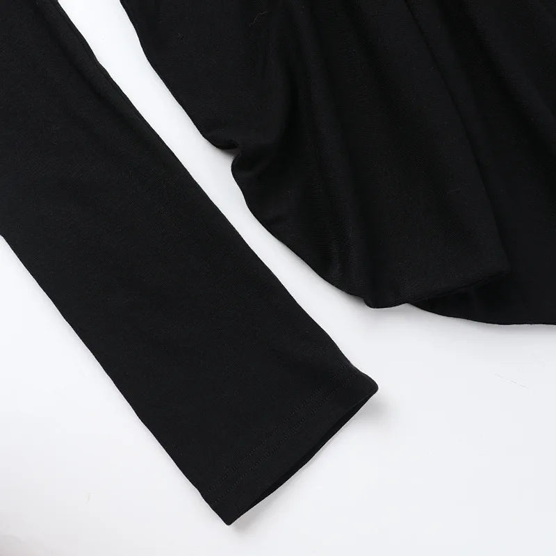 AltGoth Fairycore Grunge Elegant Midi Dress Women Mall Gothic Sexy Lace Patchwork Hollow Out Long Sleeve High Waist Corset Dress