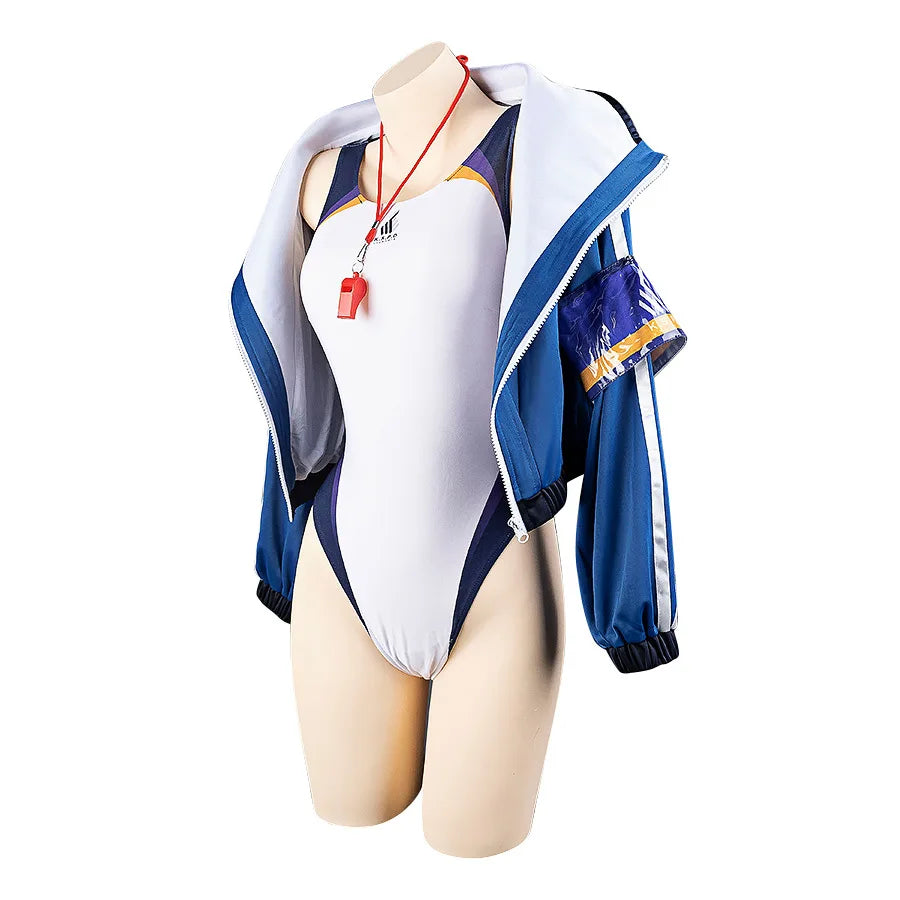 Blue Anime Hakari Kanna swimsuit Cosplay Costume Halloween Party Men Clothes Outfit