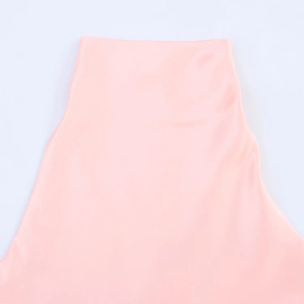 TFMLN Elegant Halter Top for Women Spring Summer Sexy  Backless High Street Waistcoat Female Fashion Solid Halter Neck Tops