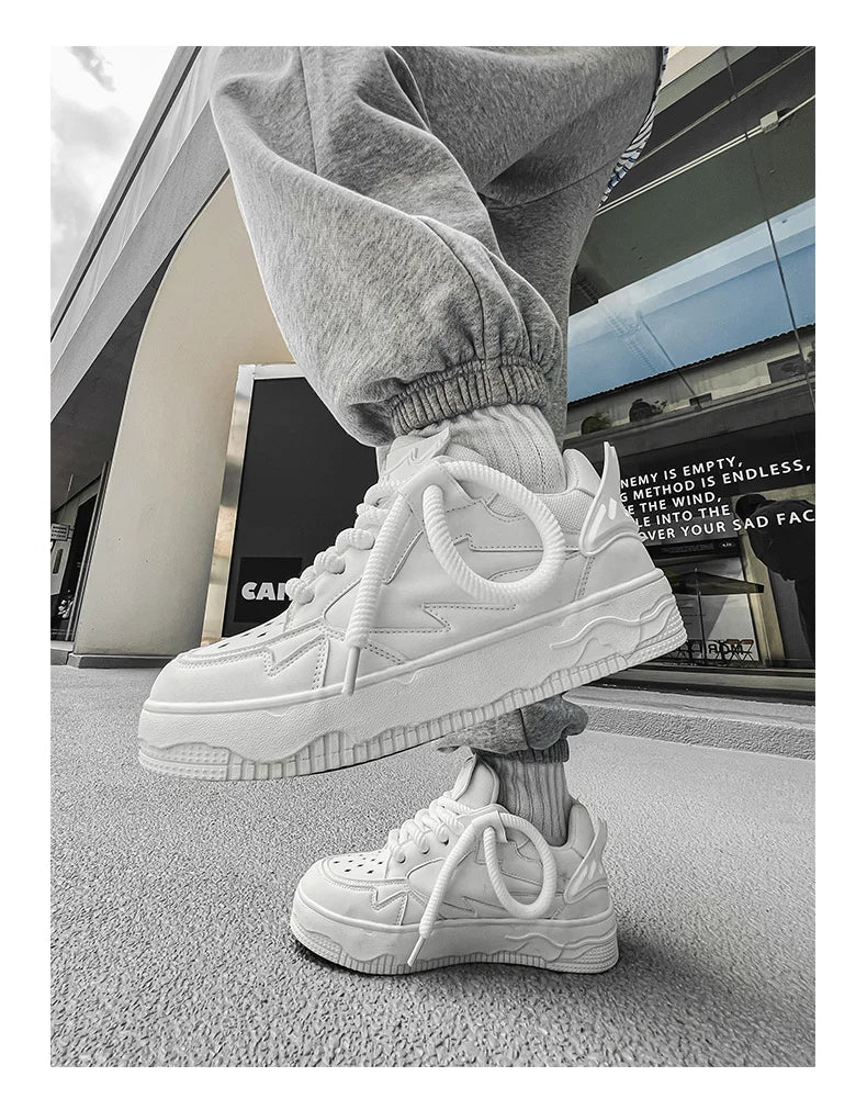 2024 Fashion Purple Mens Skateboard Shoes Streetwear Sneakers Spring Low top Board Sneakers Man Unisex Trend Shoes basket homme