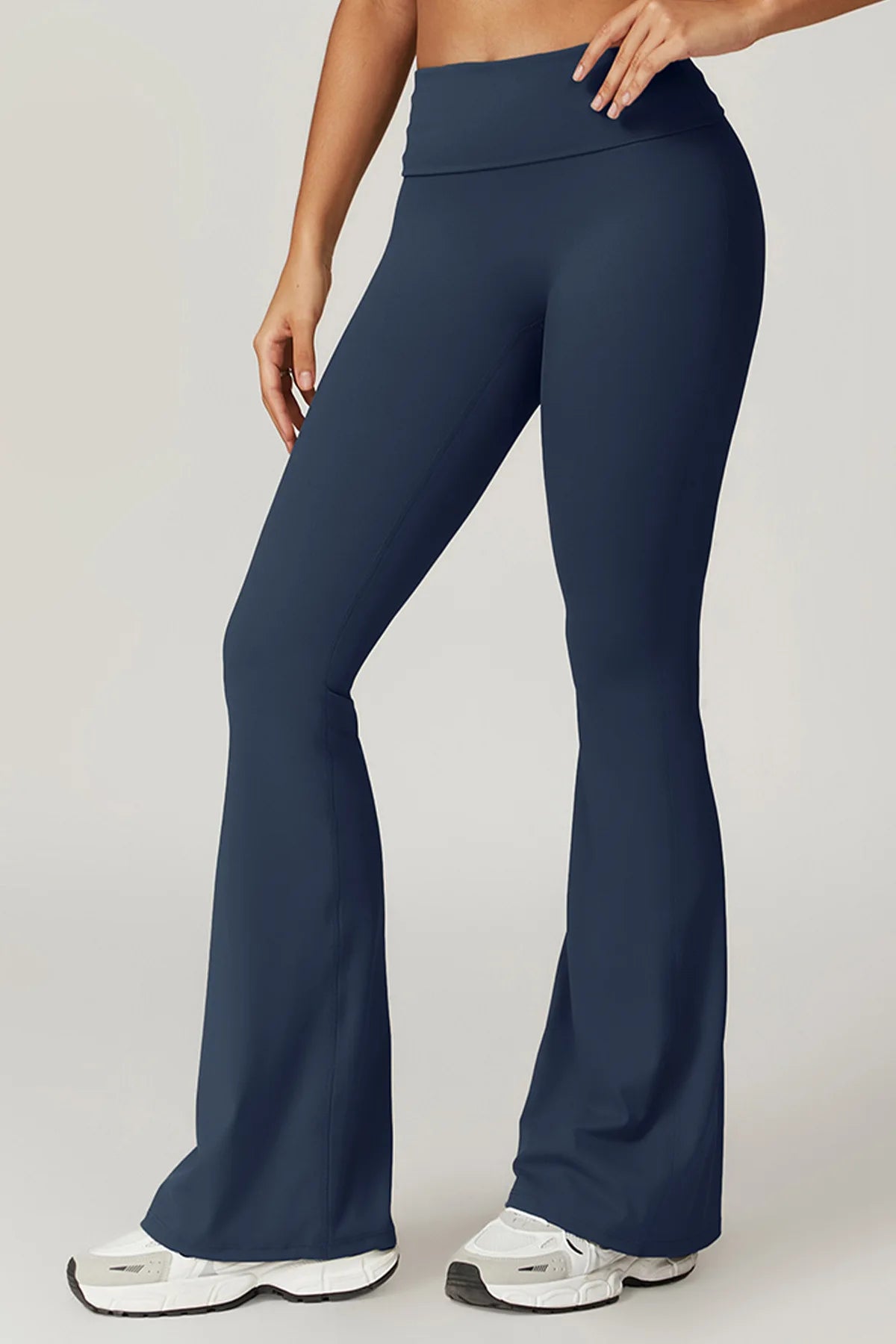 Yoga Pants Women Bell Bottoms High Waist Sport Flare Pants Gym Fitness Leggings Women Female Legging Tummy Control Running Tight