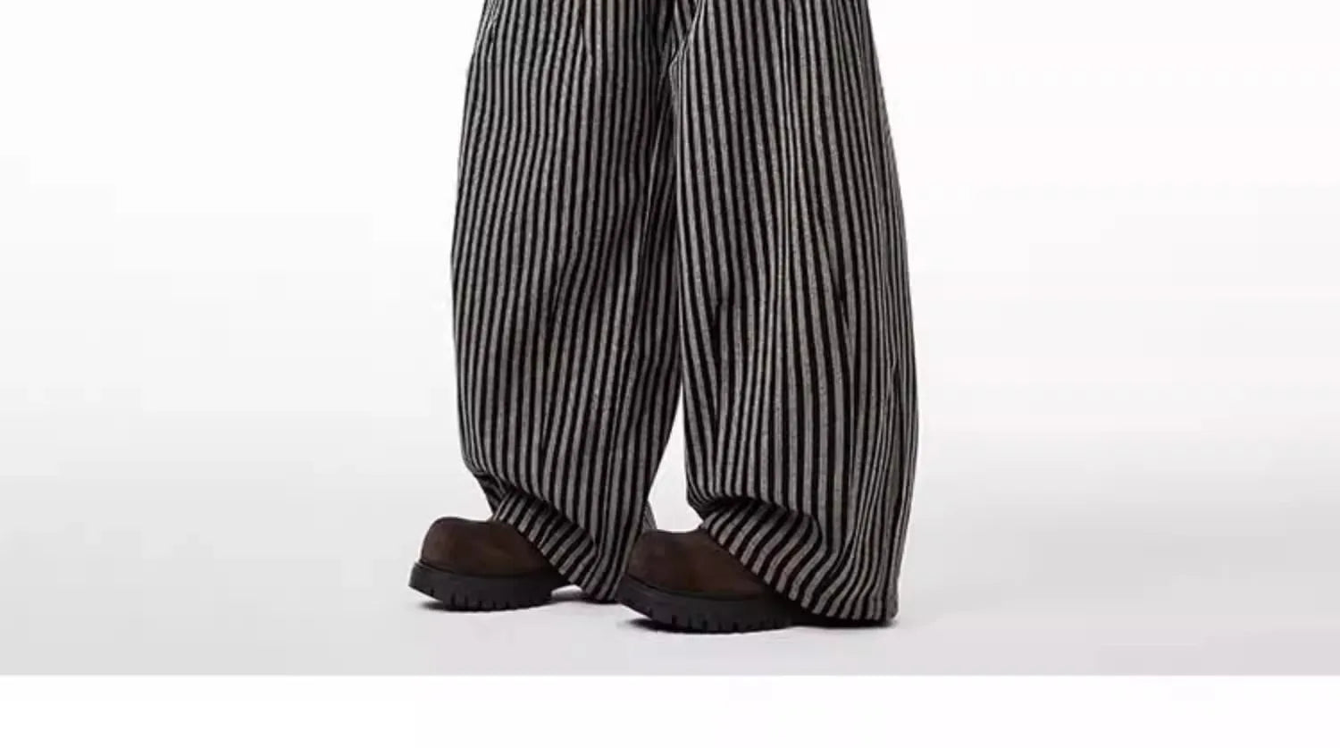 Women's Black Gothic Striped Long Pants Baggy Sweatpants Harajuku Y2k Emo Vintage Oversize Trousers Japanese 2000s Style Clothes