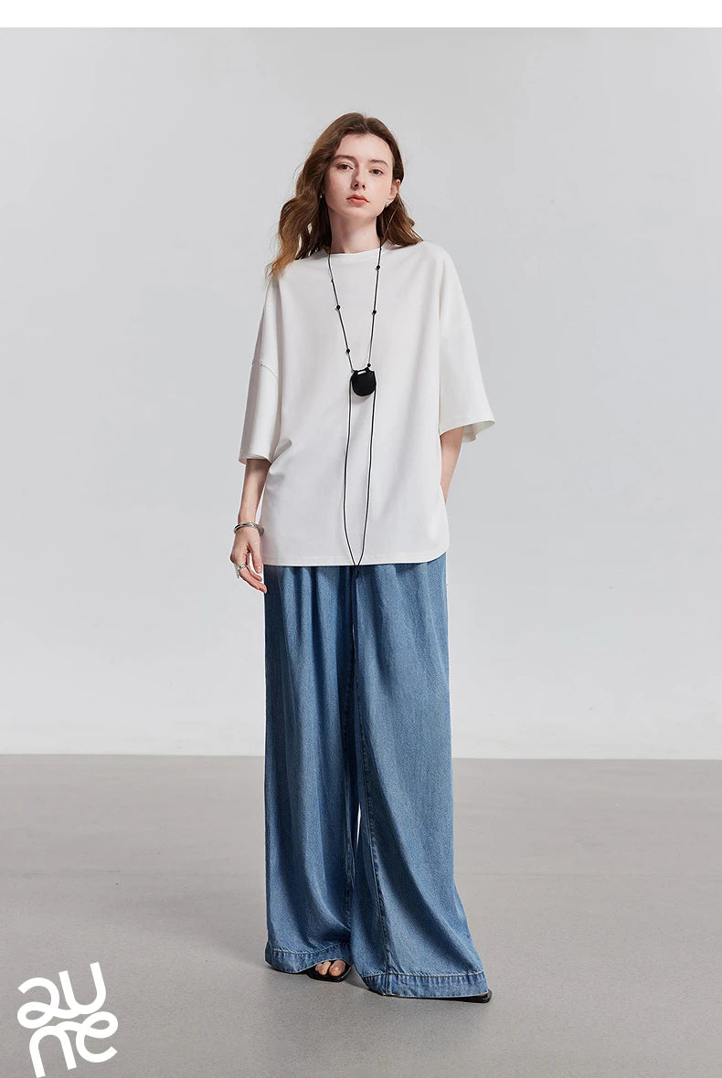 TOYOUTH Women Short Sleeve T shirt 2025 Spring New Tops 8521010