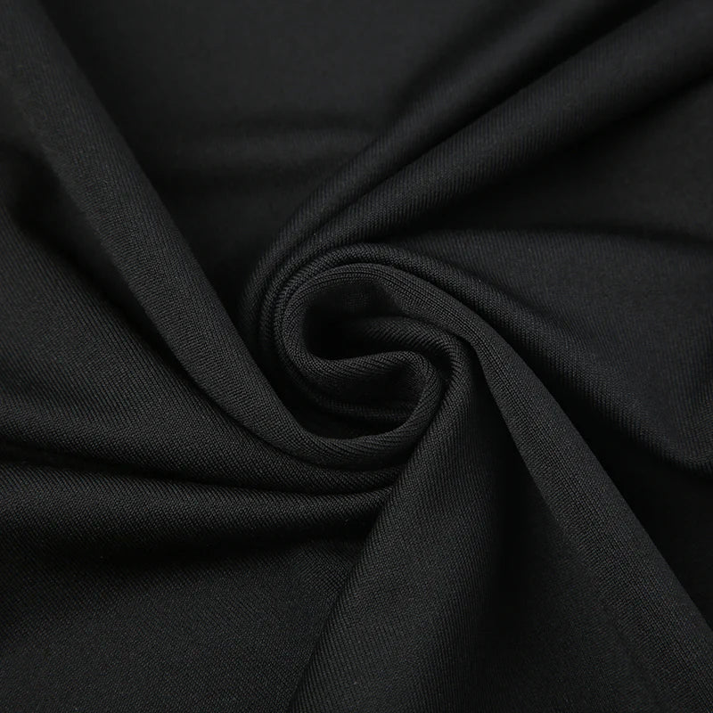 Rockmore Fashion Bodysuits Women Streetwear Print Jumpsuit Female Moto Biker Workout Long Sleeve Body Tops Casual Rompers Mujer