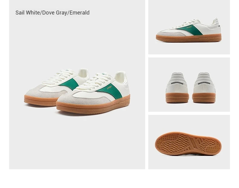 Xtep GAT Skateboarding Shoes For Men 2025 Spring Stability Comfortable Sports Shoes Classics Street Soft Sneakers 875119310004