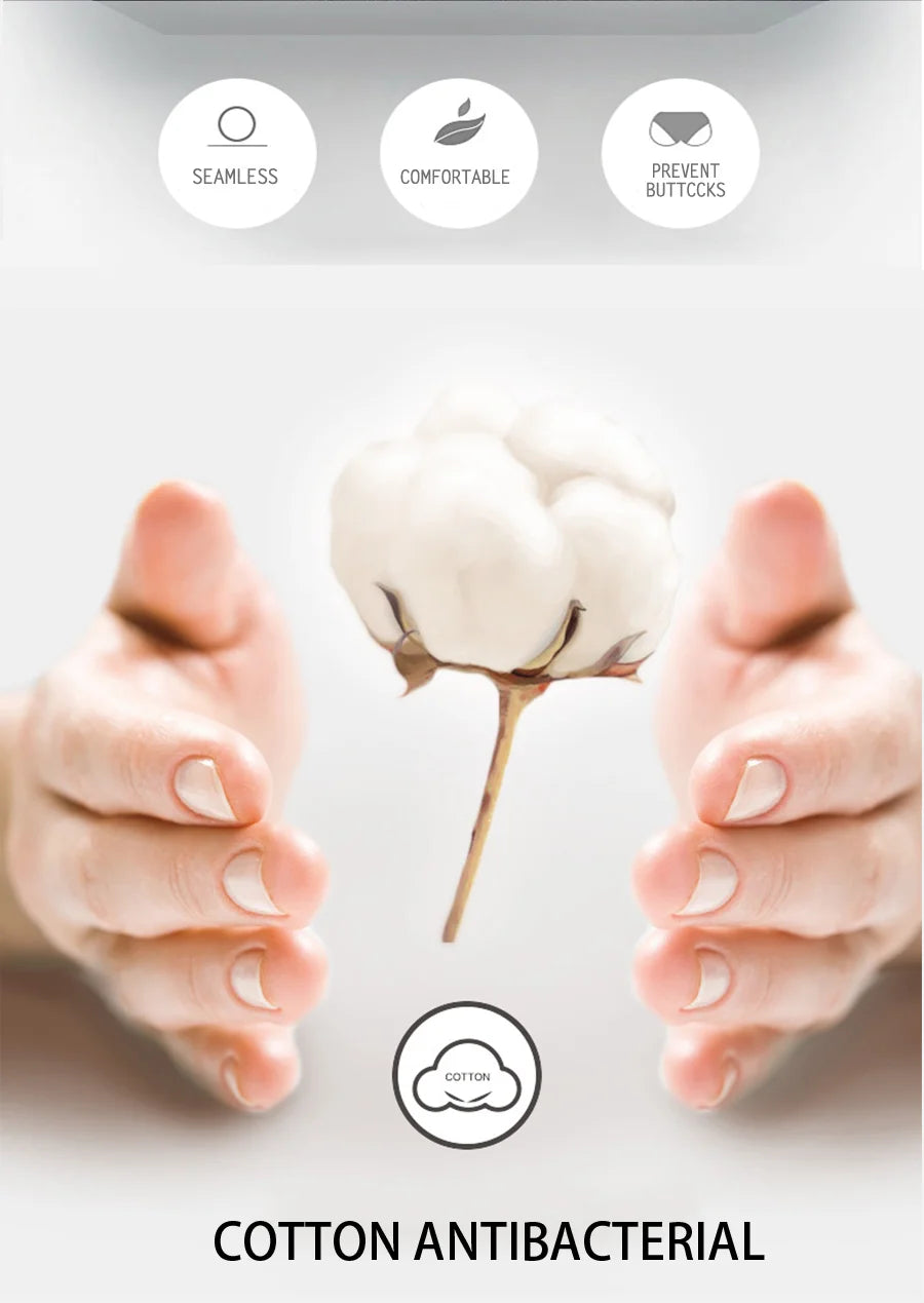 5Pcs/Set Women Cotton Brazilian Panties V Waist Female Underwear Comfortable Underwear Low Rise T-Back Bikini Girls Lingerie New