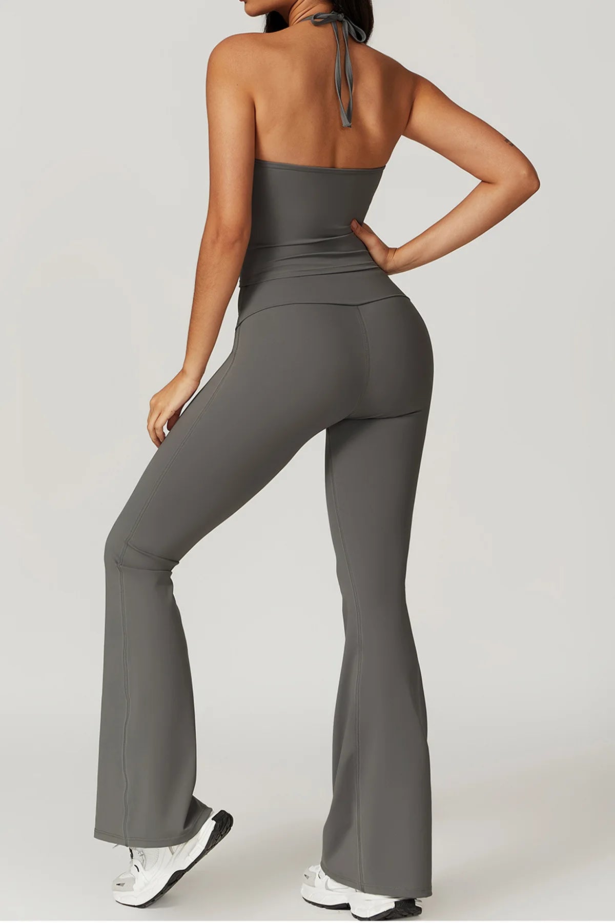 Yoga Pants Women Bell Bottoms High Waist Sport Flare Pants Gym Fitness Leggings Women Female Legging Tummy Control Running Tight