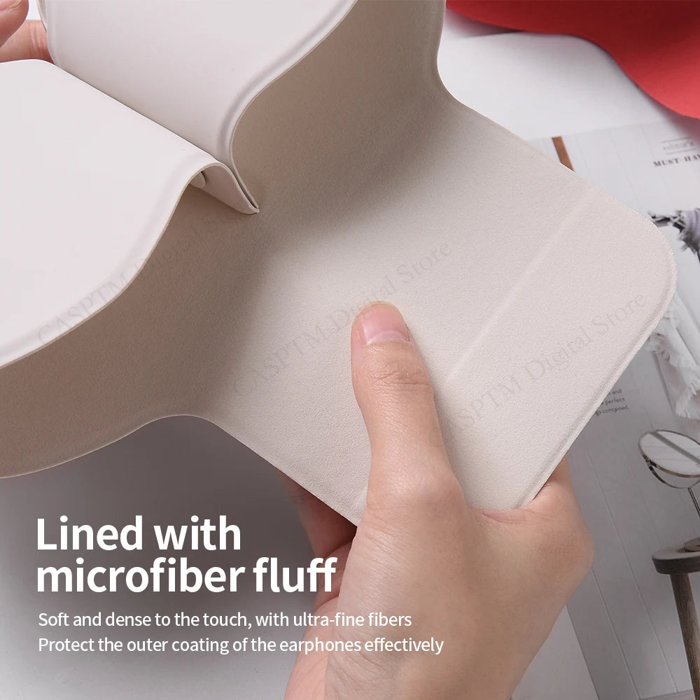 Luxury PU Headphones Cover For AirPods Max Case Anti-scratch Waterproof Protective Headset Cases For Apple AirPods Max Shell