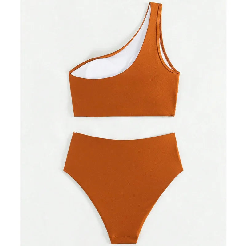 Sexy Bikinis High Waisted Swimsuits Women Swimwear Push Up Female Beach Swimming Wear Two-Piece Bathing Suits Pool Bather 2025