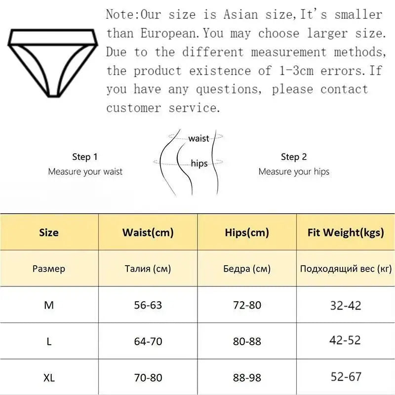 3PCS/Set Sports Style Cotton Women's Panties Girls' Underwear Breathable Mid Waist Shorts Sexy Lingerie Plus Size Solid Briefs