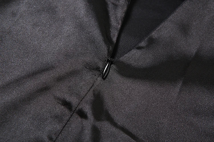 Weird Puss Prom Elegant 2 Piece Set Women Sequins Patchwork Backless Tube Tops+Ruched Slits Long Skirts Matching Sexy Trend Suit