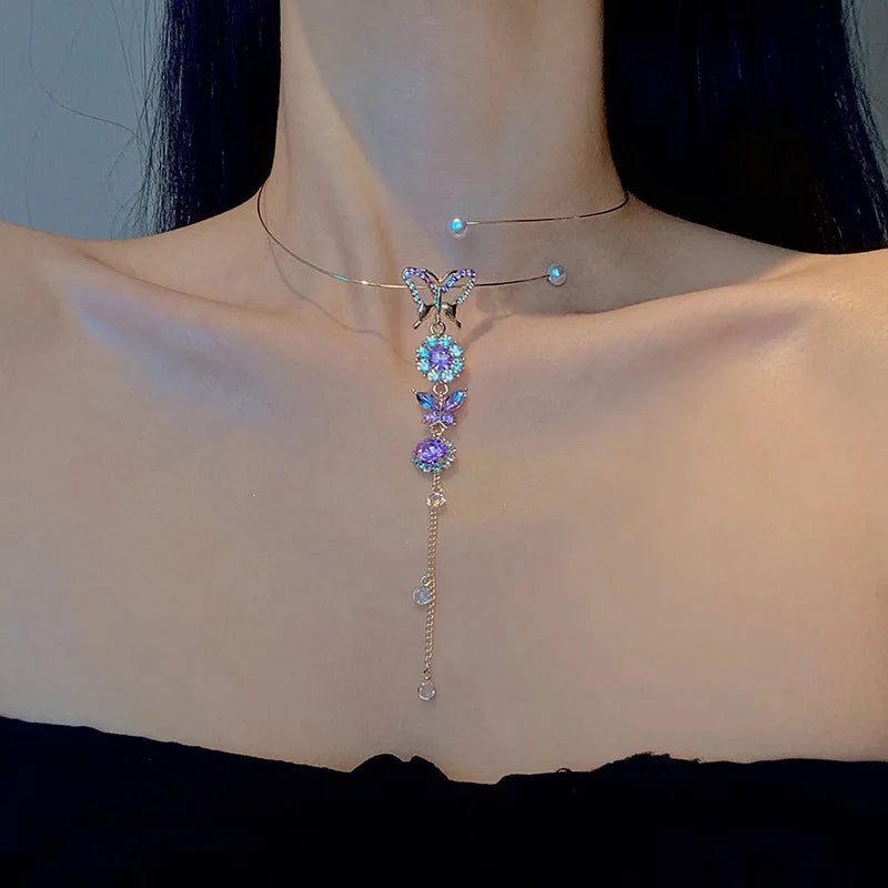 New Fashion Trend Unique Design Delicate Zircon Cross Pendant Necklace for Men and Women Couples Jewelry Party Premium Gifts