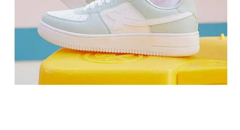 Xtep Men Skateboarding Shoes Non-Slip Casual White Couple Skate Sneakers Male Female Luxury Brand Shoes 881219319851