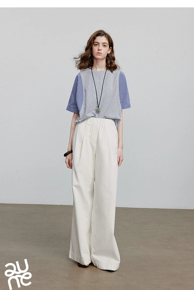 TOYOUTH Women Short Sleeve T shirt 2025 Summer New Casual Tops 8521071