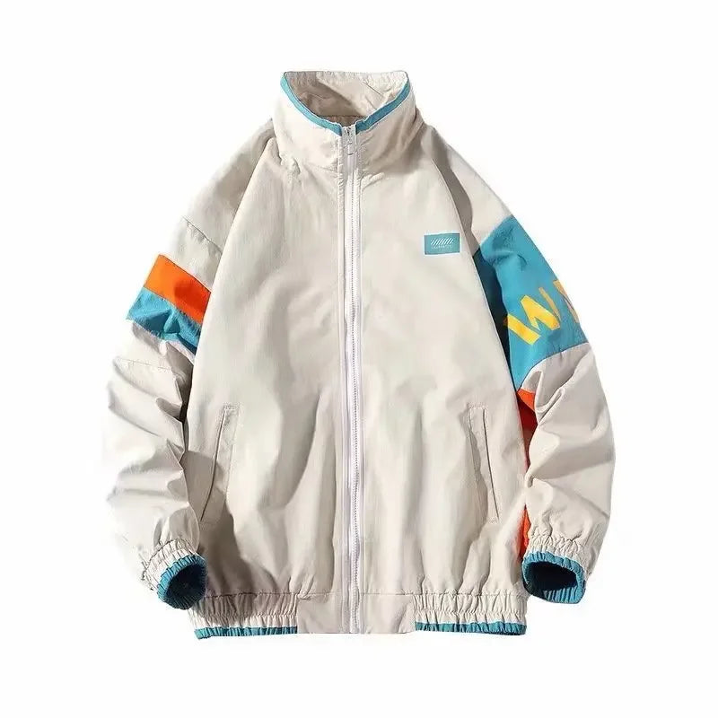 2022 Autumn Vintage Japanese Style Loose Fit Men's Work Jacket Casual Trendy Baseball Uniform Cardigan