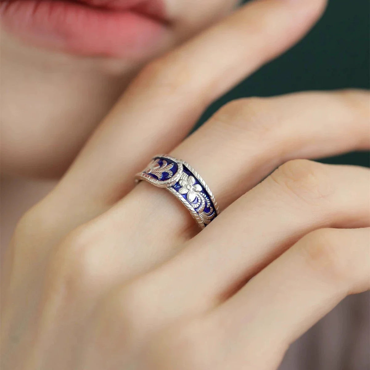 VENTFILLE 925 Sterling Silver Irregular Ring for Women Geometry Versatile Minimalism  Accessories Jewelry Gift Dropshipping