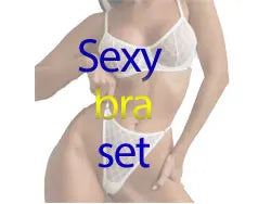 Floral Embroidered Sheer Lingerie Set Underwire Push Up Bra Thong Garter Belt See-Through Corset for Bridal Night Boudoir