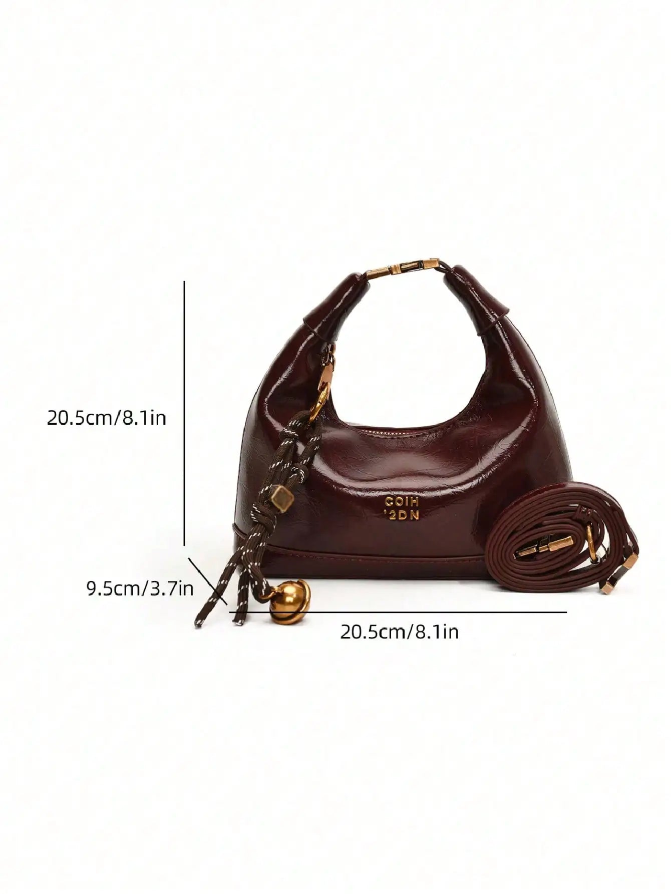 Solid Color PU Leather Minimalist Women Tote Handbag, Versatile Style Handbag Crossbody Shoulder Bags Large Capacity Hobo Purses