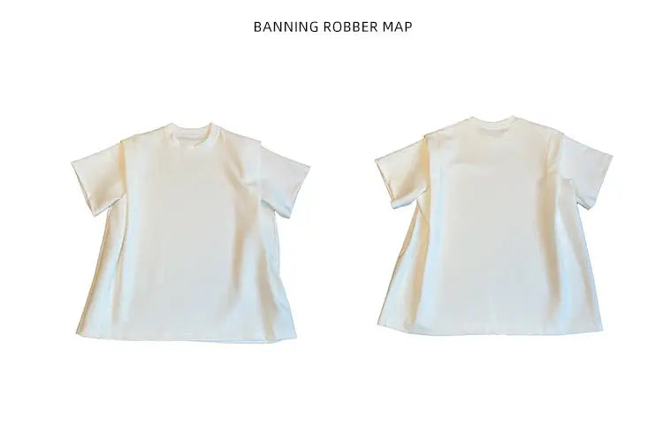 Summer Short Sleeve T-shirt Men Fashion Black White Oversized T Shirt Men Streetwear Korean Loose Round Neck Tshirt Mens Top