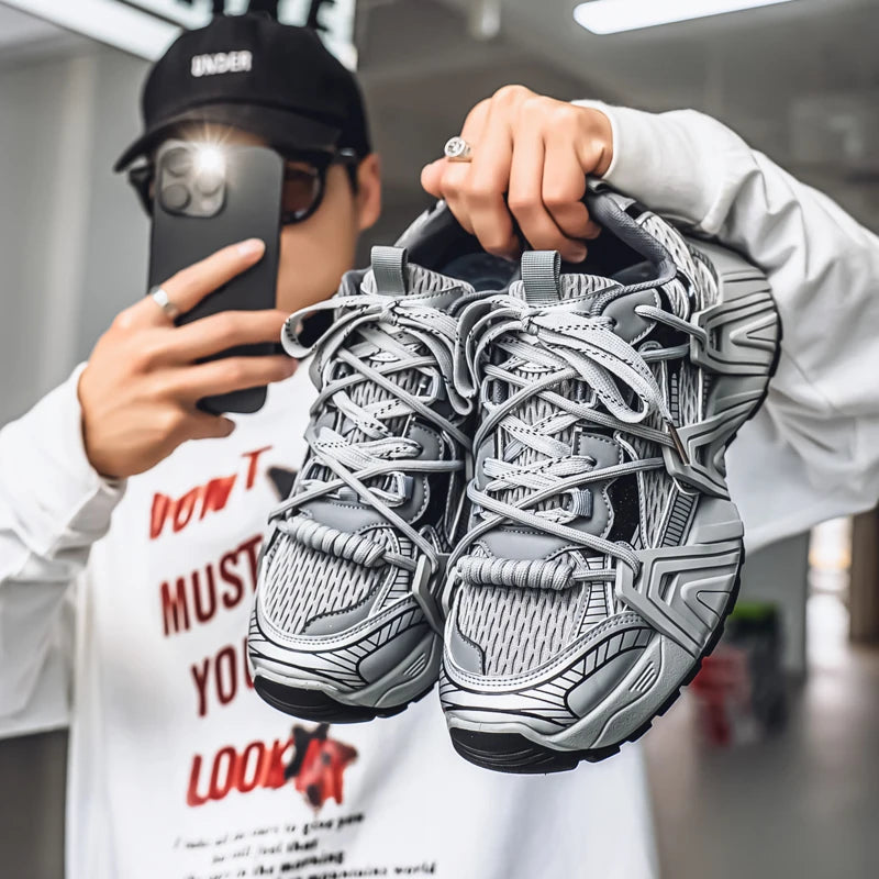 Trend low top Daddy shoes casual sneakers outdoor harbour style