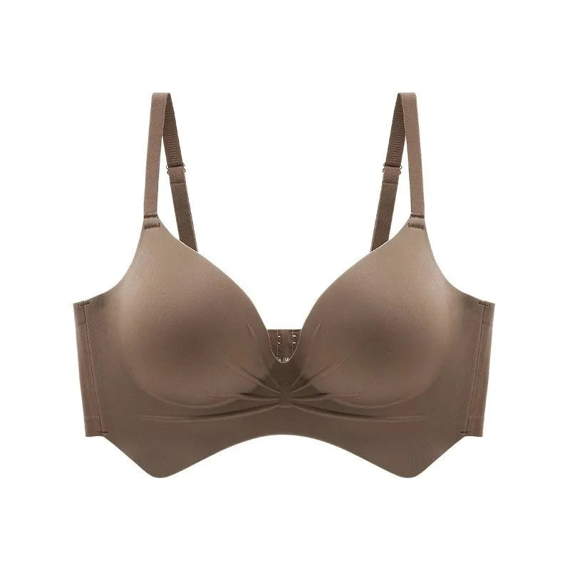 FallSweet Push Up Bra for Women Seamlesss Bras Comfortable Wireless Bralette 8cm Thick Chest Brassiere Sexy Lingerie 32-38AB