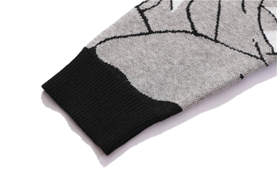 Women Hip Hop Streetwear Harajuku Sweater Vintage Japanese Style Anime Girl Knitted 2023 Cotton Pullover Sweaters Female Clothes