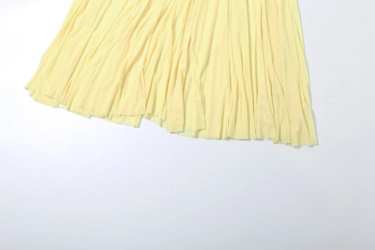 Nibber Patchwork Dress Women See Through Temperament Solid Pleated Strapless Sleeveless Backless Slim Banquet Party Vestidos