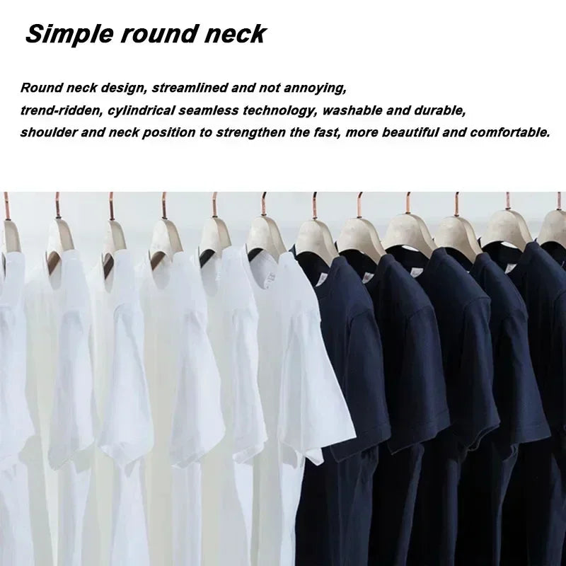 2025 Summer T-shirts Men Fashion Cotton Printed Short Sleeve T Shirt Women Casual Harajuku Hip Hop Streetwear Tee Tops