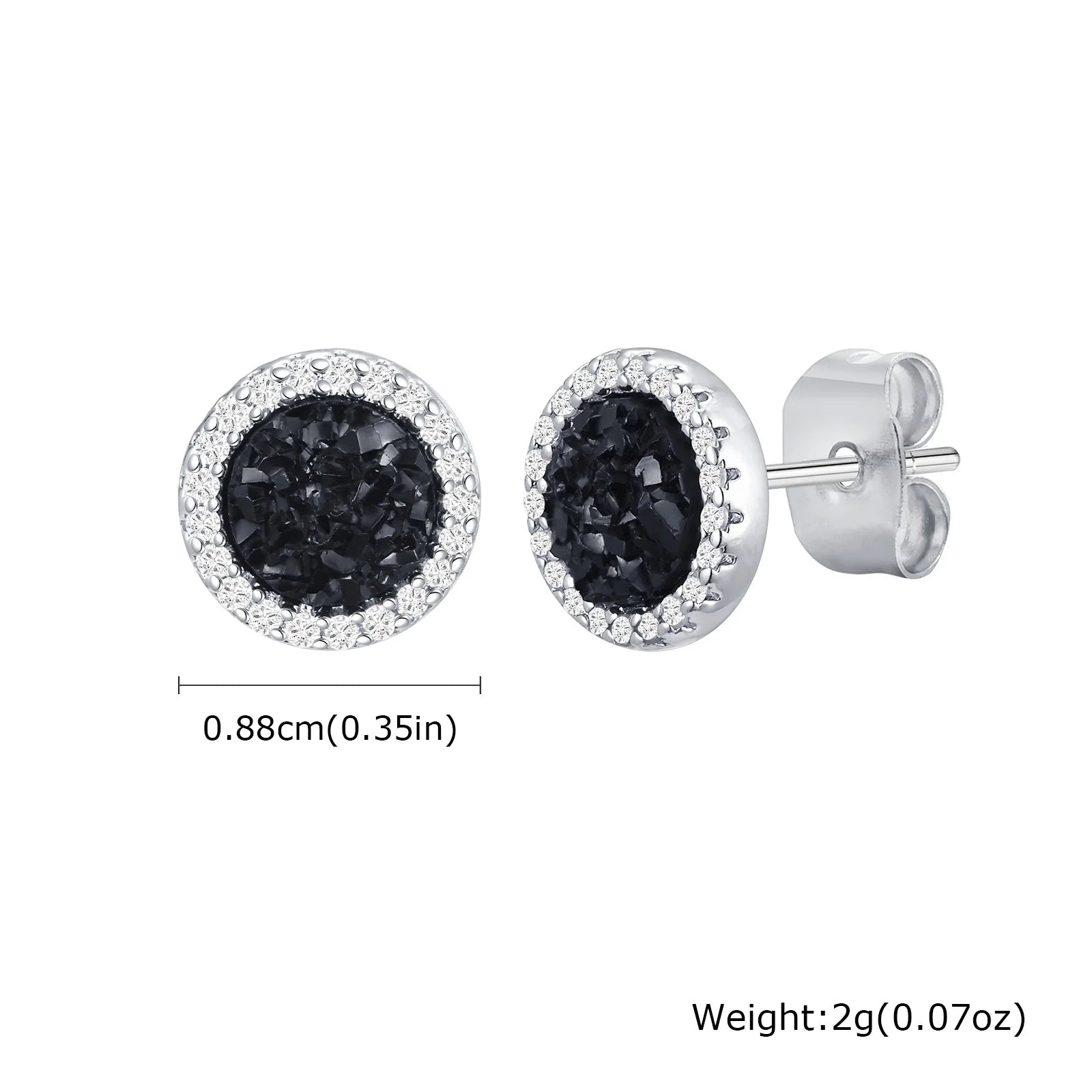 Men Stud Earring,Triangle Pierced Crystal Zircon Stud Earrings,Stainless Steel Tiny Minimalist Studs for Mens Women Jewelry