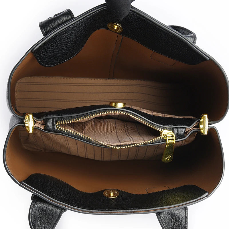 Business Handbags For Women 2022 Luxury Designer Handbag Pure Color Big Capacity Shoulder Crossbody Bags Branded Top-handle Tote