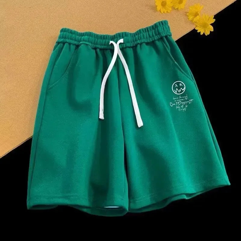 M-8XL Oversized Shorts Men Thin Casual Wide Leg Shorts Versatile Trend Loose Oversized Sports Shorts for Men