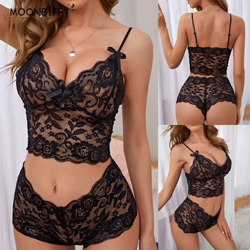 Sexy Lingerie Women Plus Size Female Underwear Print Lingerie Nightdress Sleepwear Sexy Lenceria Sexy Pack Women