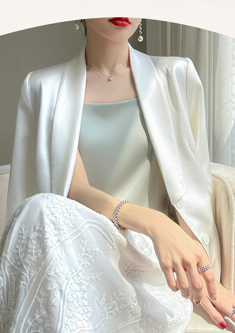 Women' Summer Sling One Line Collar Camis Cool Comfort Silk Suspender Sexy Suspender Top New Undershirt Fashion Thin Style Sling