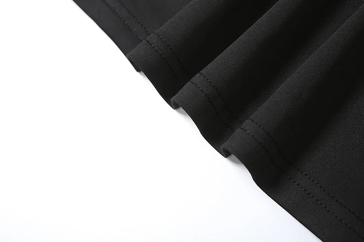 Nibber High Splits Maxi Dress Women Sexy Backless Irregular Hollow Cross Knot Skinny Midnight Prom Party Temperament Outfits