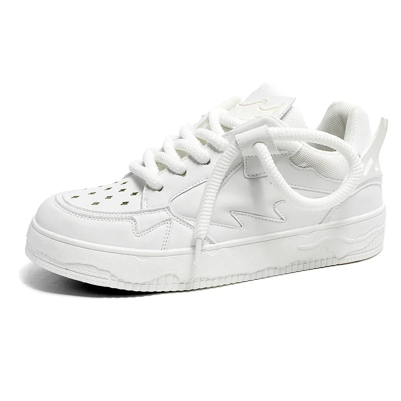 2024 Fashion Purple Mens Skateboard Shoes Streetwear Sneakers Spring Low top Board Sneakers Man Unisex Trend Shoes basket homme