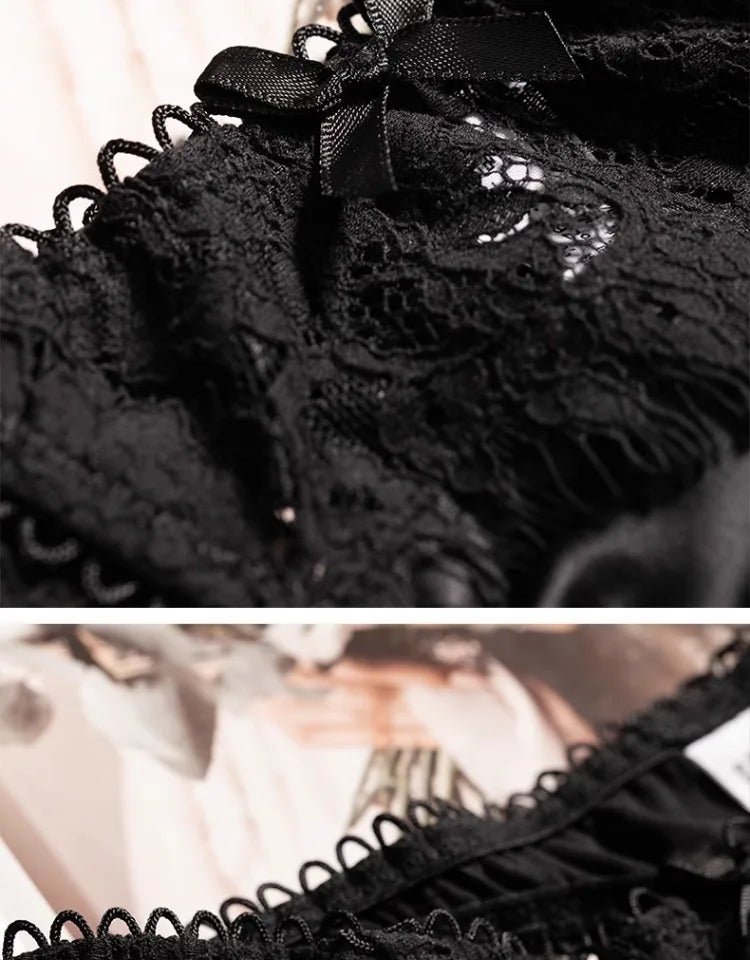 Lace Panties Sexy Women's Underwear Briefs G String Transparent Seamless Thong Low Waist Hollow Out Underpants Size S-XL